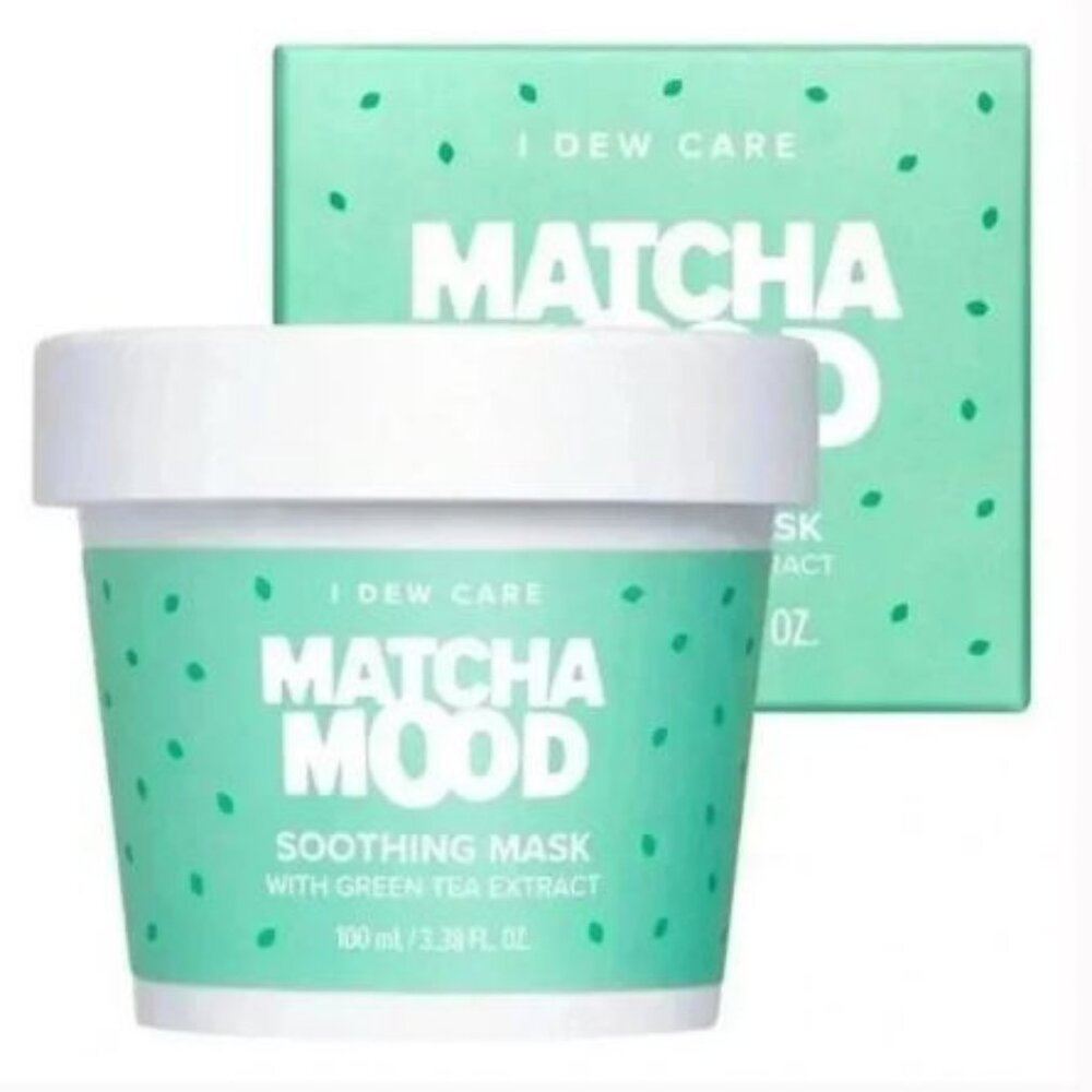 I Dew Care Matcha Mood Soothing Green Tea Mask - NIB/Sealed